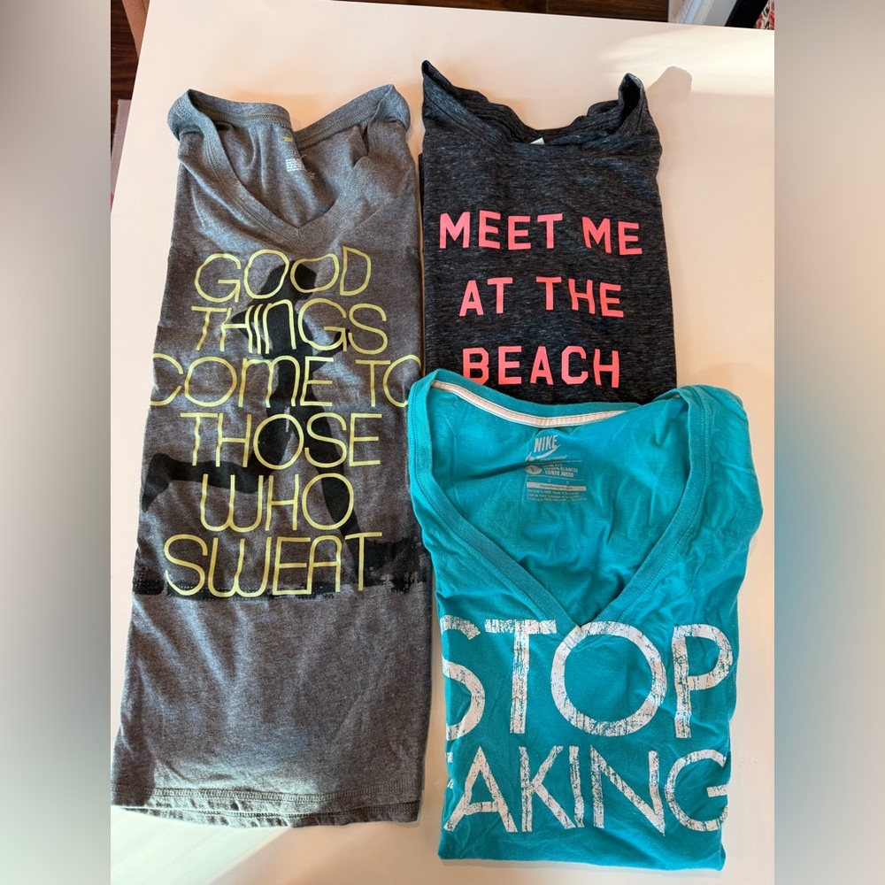 3 workout tees